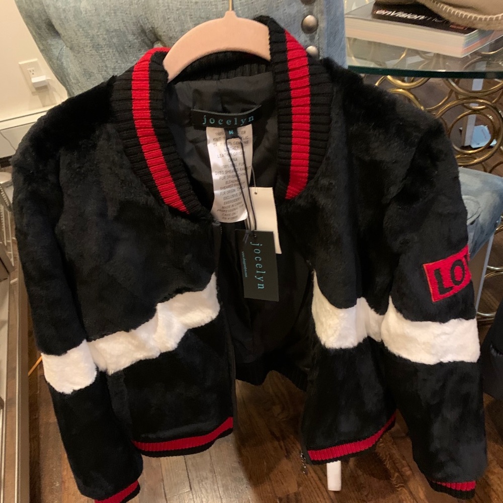 Jocelyn Rabbit Baseball Jacket